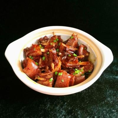 快手红焖羊肉 Q版图解，轻松上手带皮骨肉类通用秘籍